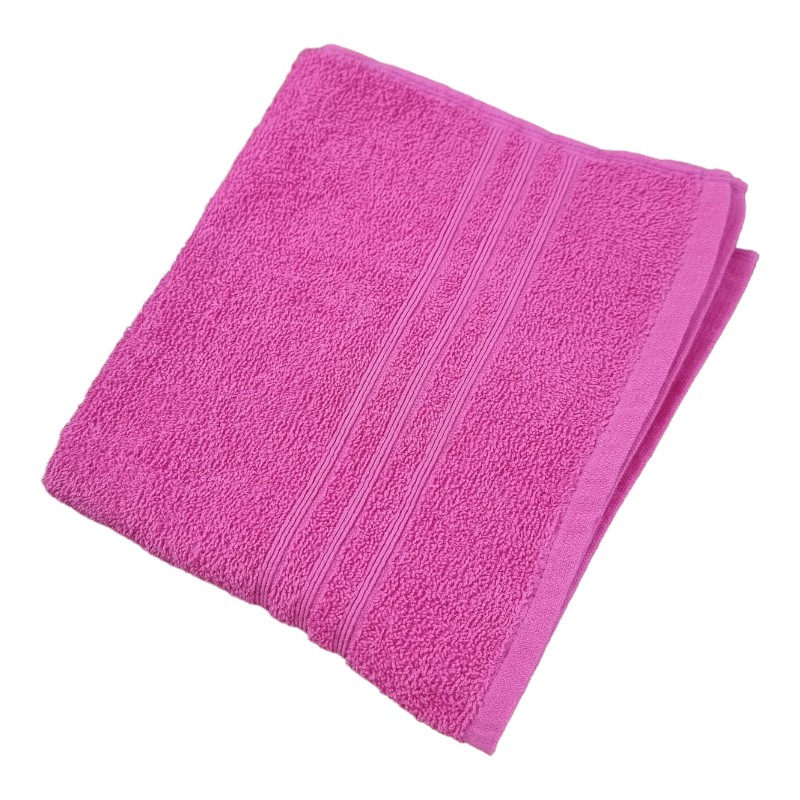 Bright discount pink towel