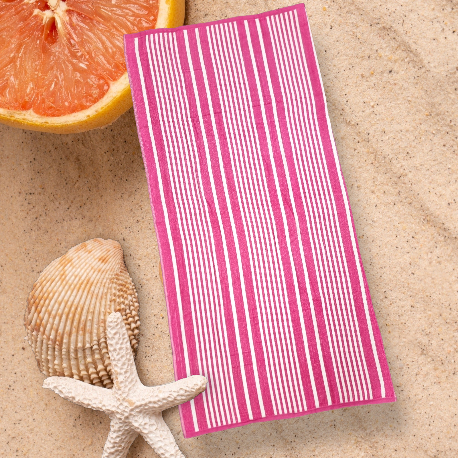 Jacquard Velour Imperfect Beach Towels 65x130cm - More Designs