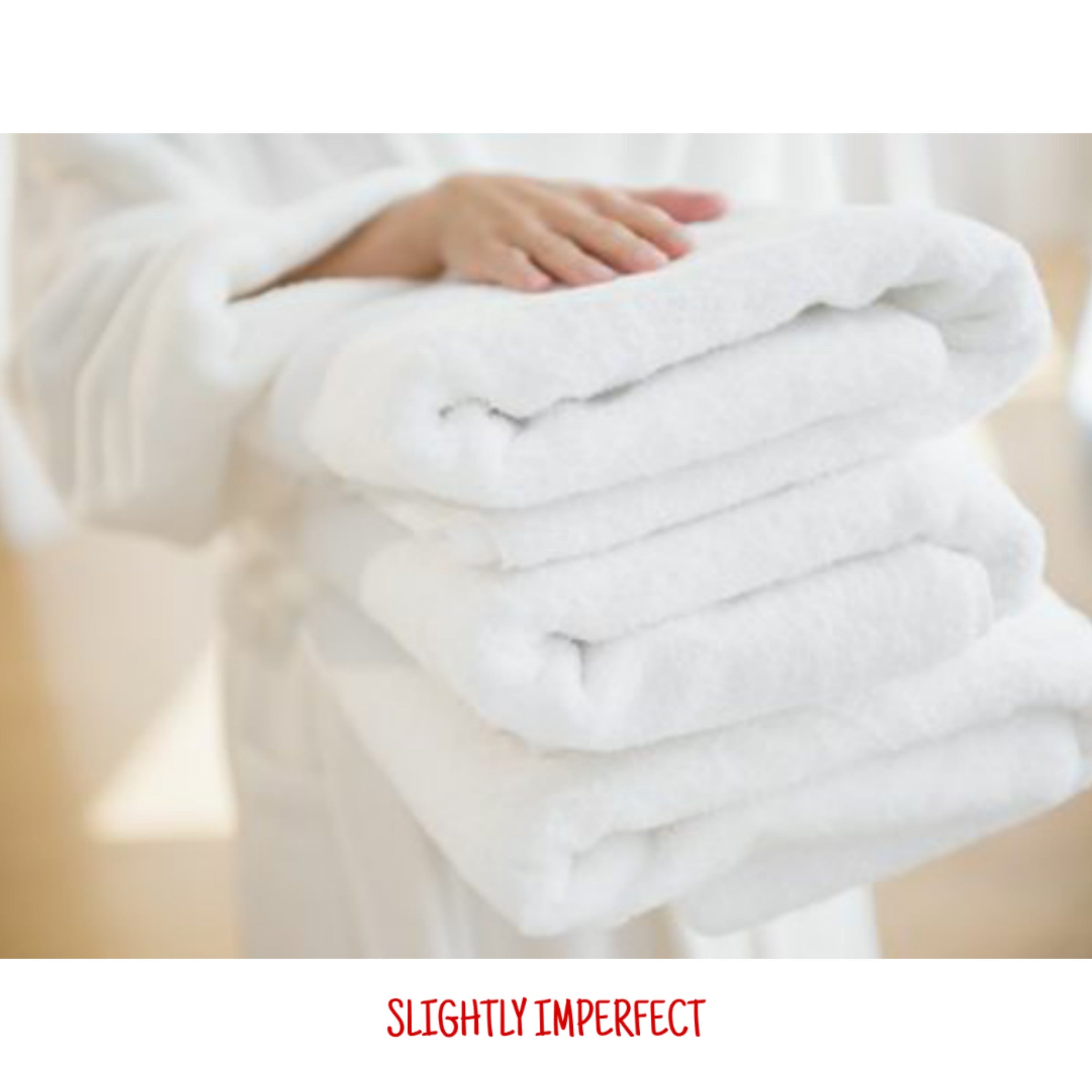 Bundle of 20 Imperfect Snag Free Bath Towels