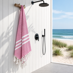 Cotton Hammam Beach Towels Berry