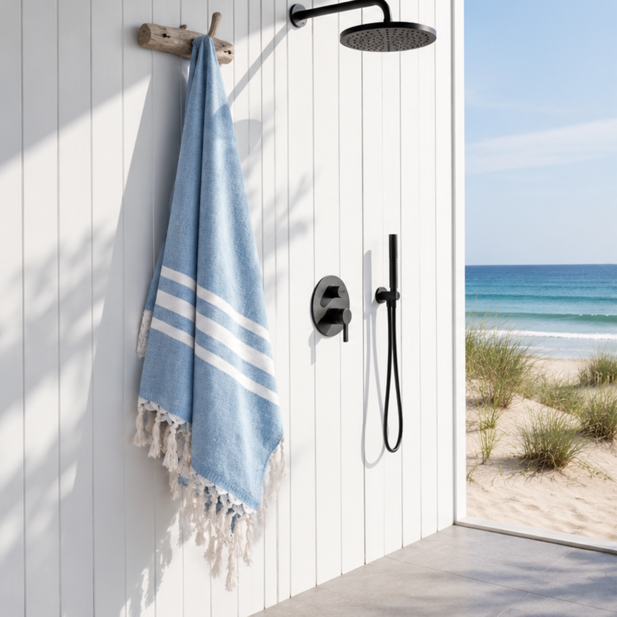 Cotton Hammam Beach Towels Teal