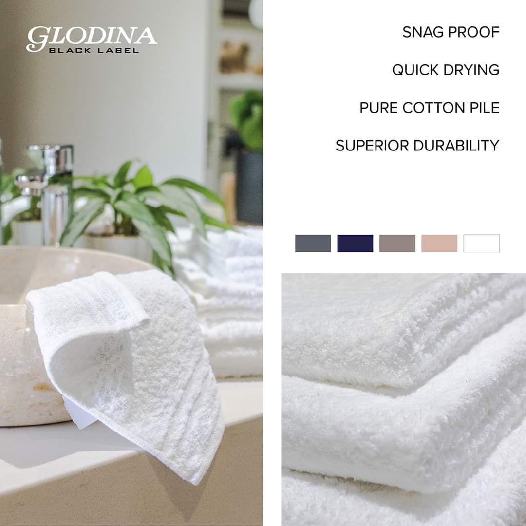 Pack of 10 Bath Sheets Glodina Marathon Snag-Free