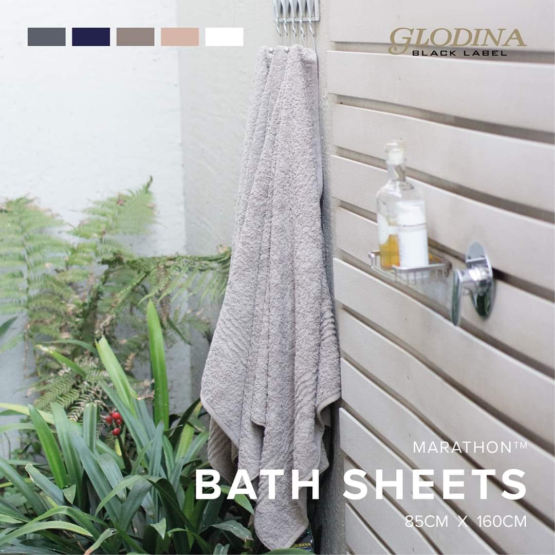 Pack of 10 Bath Towels Glodina Marathon Snag-Free