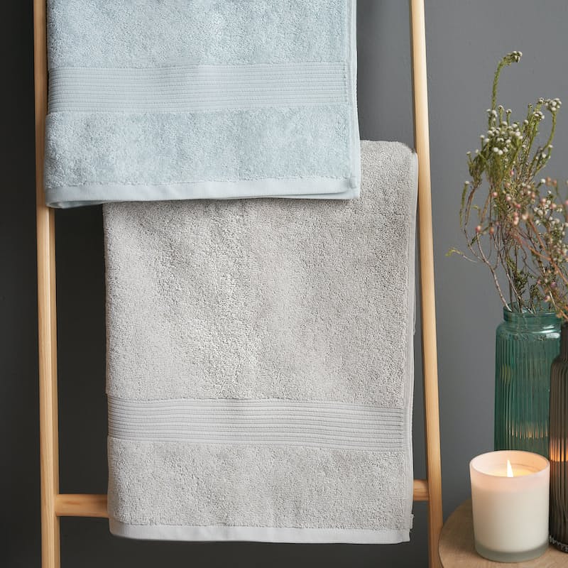 MicroCotton 600gsm Zero twist Luxury Bath Towels