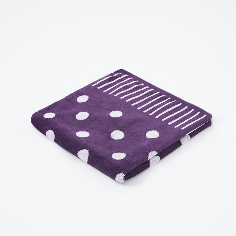Velour Polka Dot Beach Towels