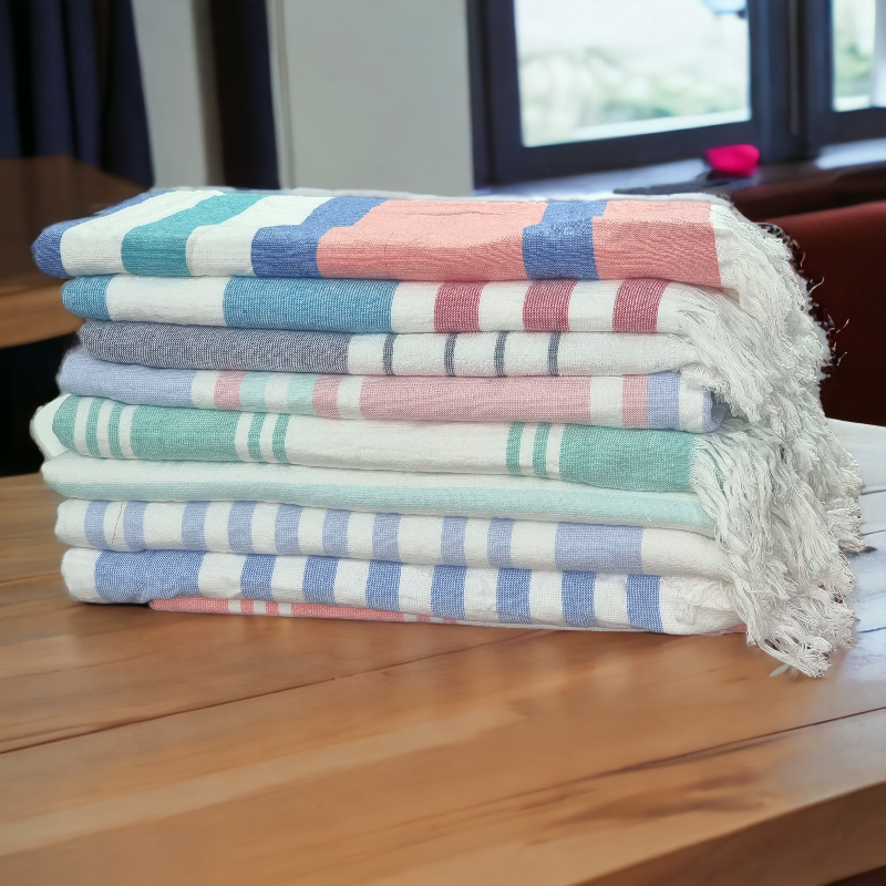 Imperfect Cotton Hammam Beach Towels