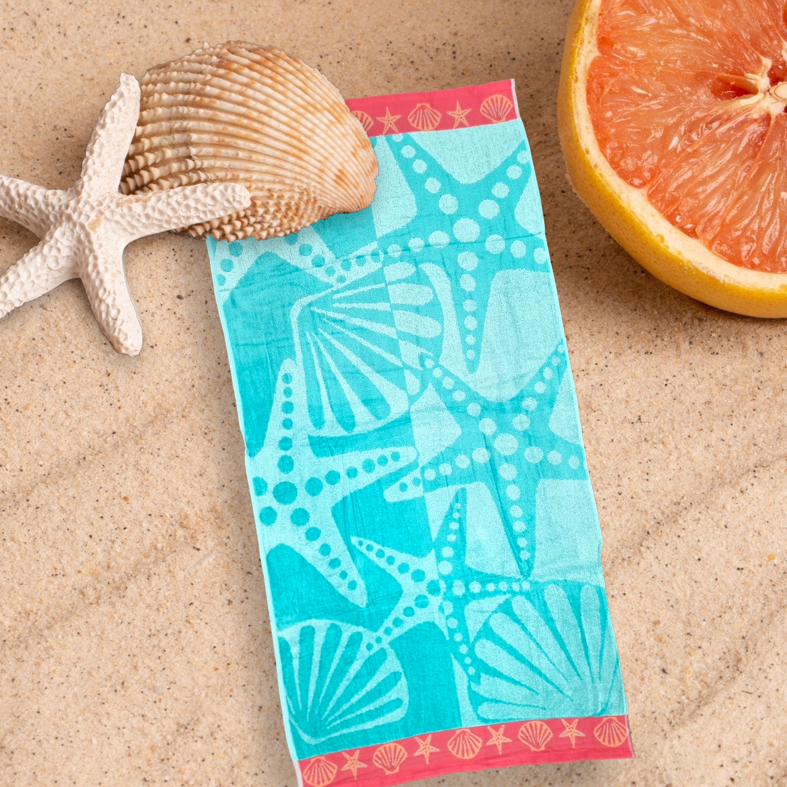 Jacquard Velour Imperfect Beach Towels 65x130cm - More Designs