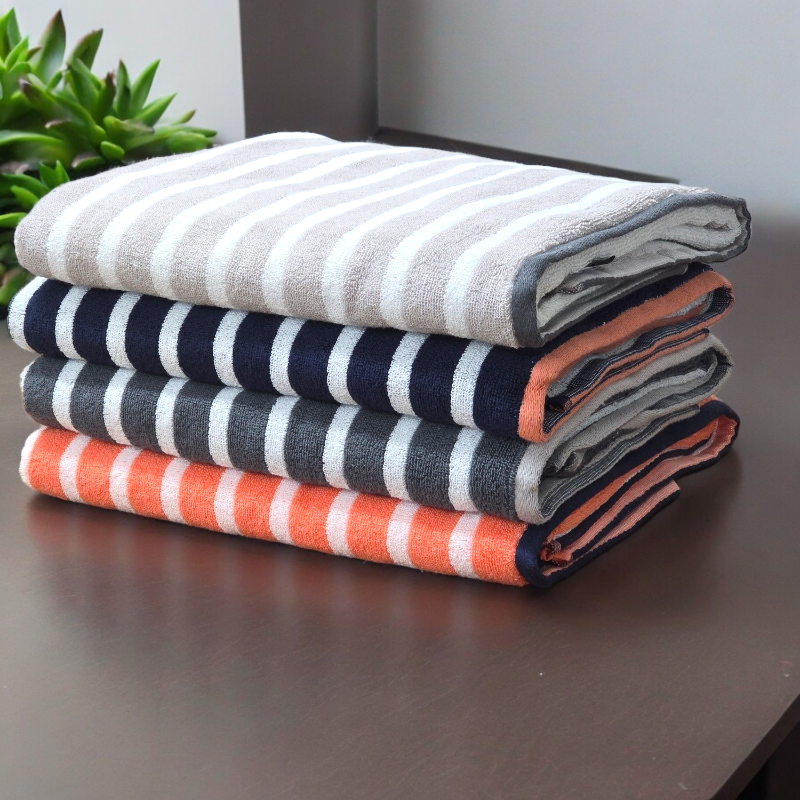 Nortex Emperor Stripe Bath Sheets