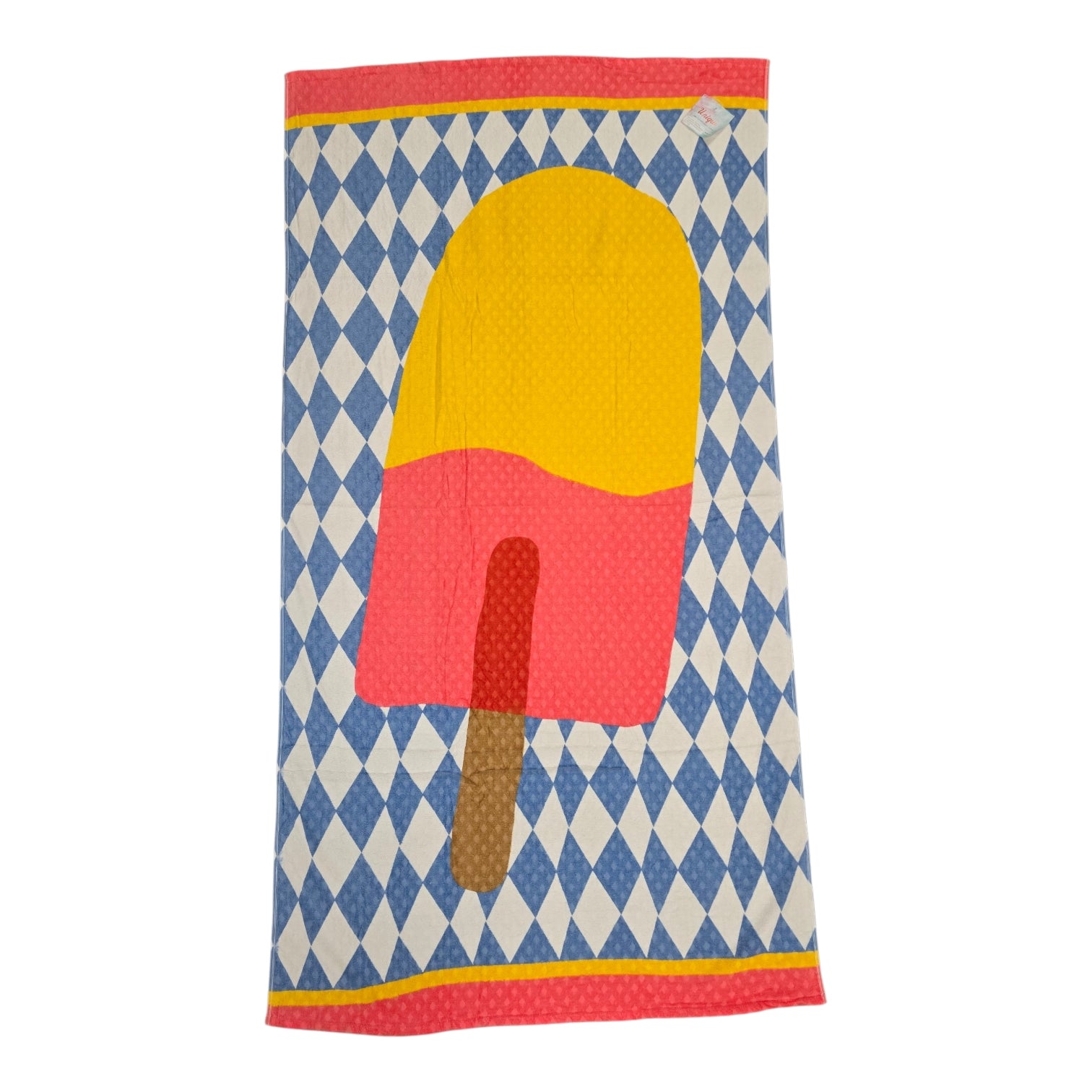 Shore Bliss Printed Beach Towel Ice Cream