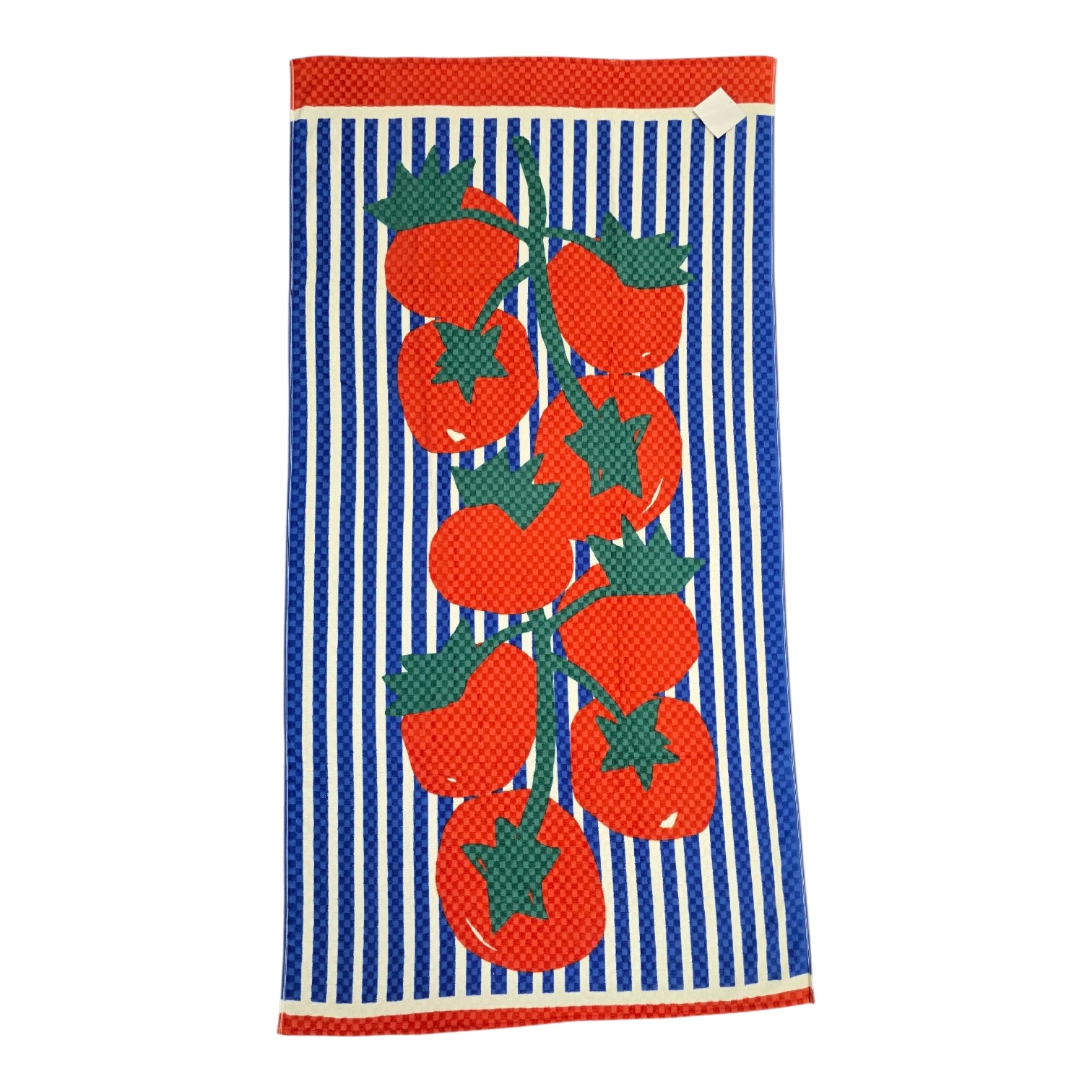 Shore Bliss Printed Beach Towel Tomato