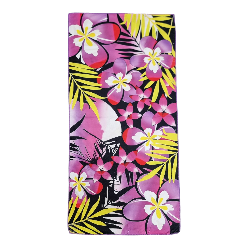 Floral Microfiber Beach Towels 70x140cm