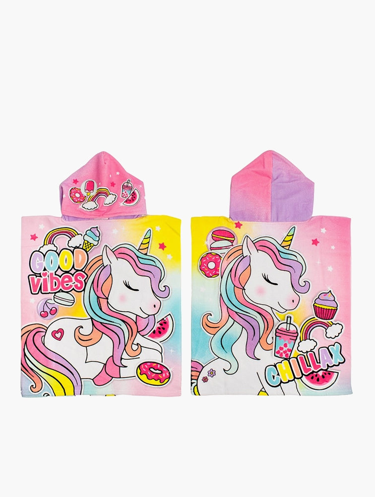 Unicorn Hooded Towel