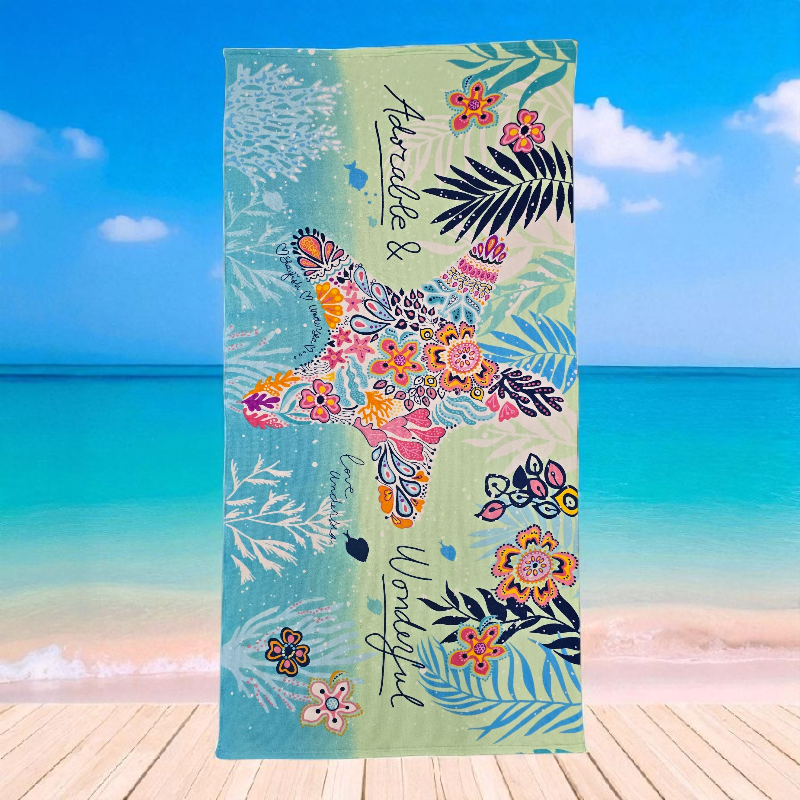 New Star Fish Microfiber Beach Towels 70x140cm