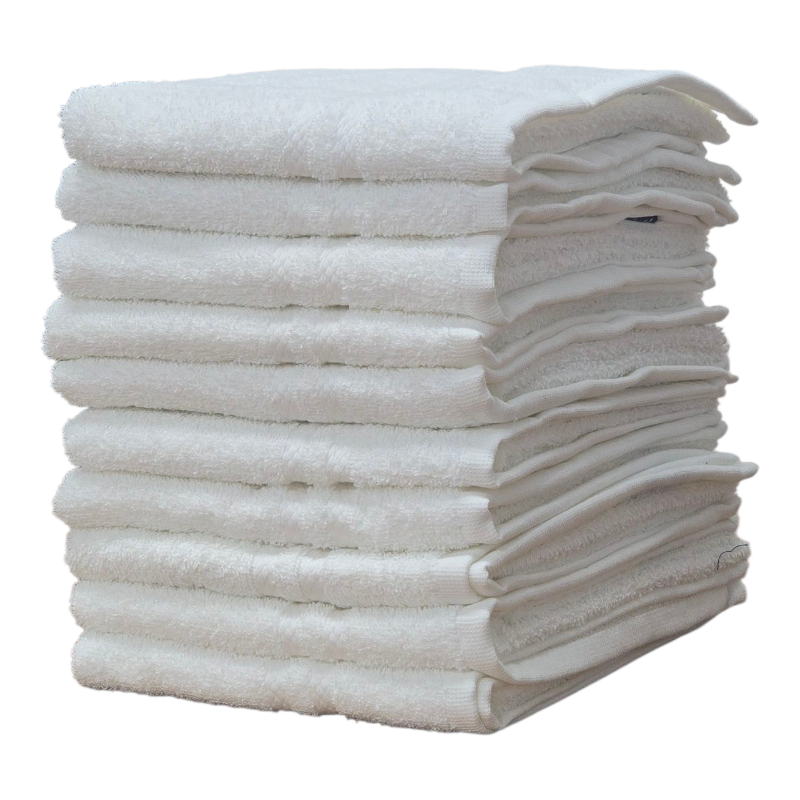 Hospitality: Bundle of 10 Nortex Hand Towels White