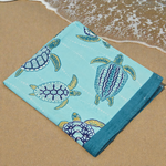Turtles 100% Cotton Beach Towel