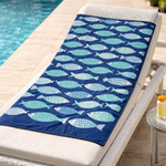 Fish 100% Cotton Beach Towel