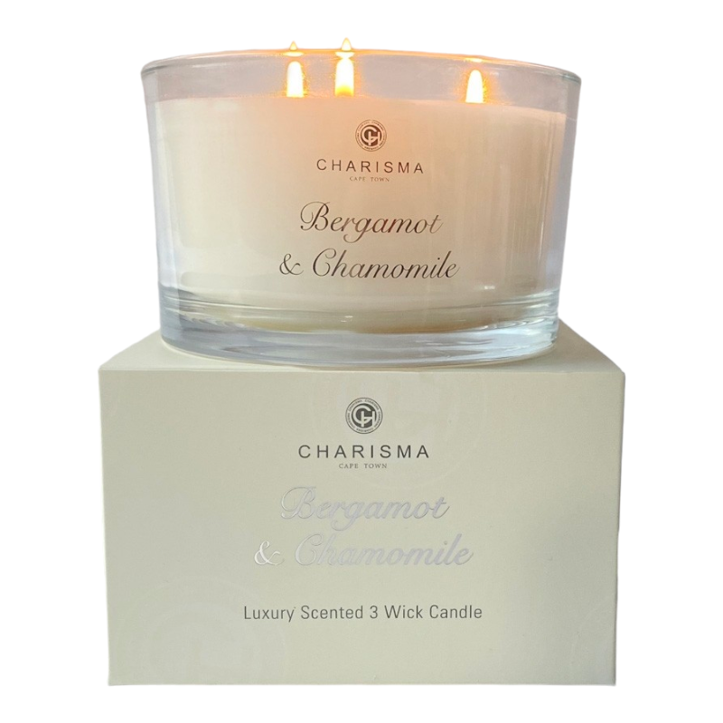 Luxury Scented 3 Wick Candle- 500g