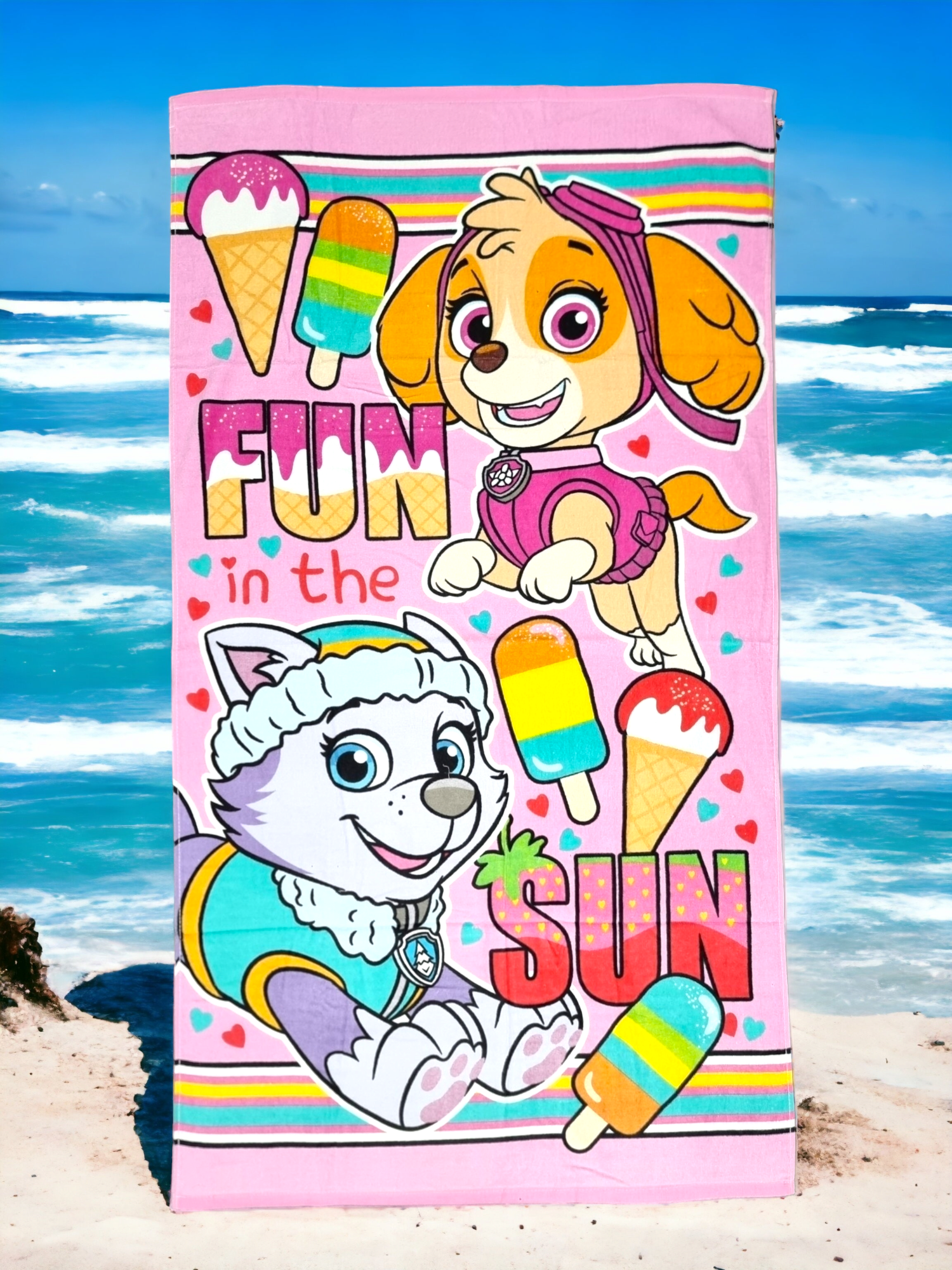 Kids Character  beach Towels