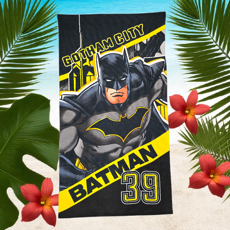 Batman Beach Towel - Official Licensed Merch