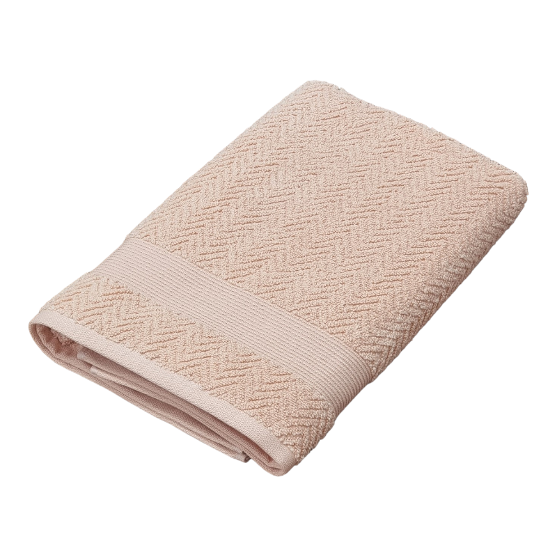 Peach Textured Limited Edition Bath Towels