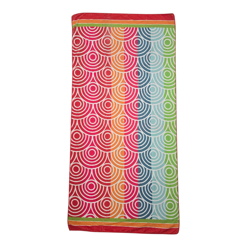Circles Microfiber Beach Towels 70x140cm