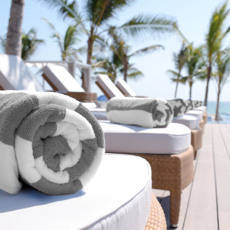 Nortex Hotel Stripe Pool Towel