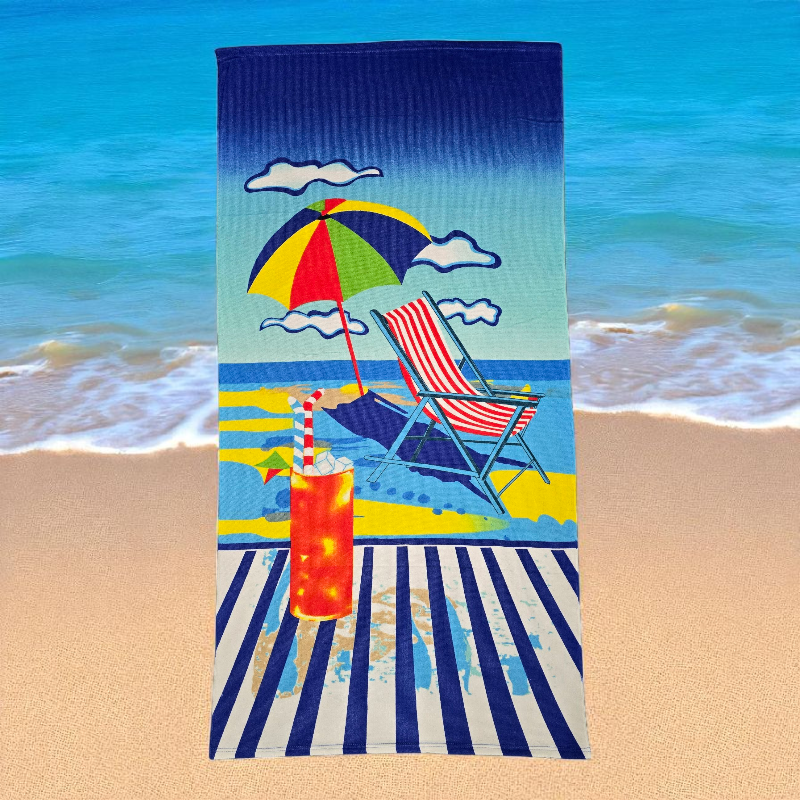 New Beach-Day Microfiber Beach Towels 70x140cm