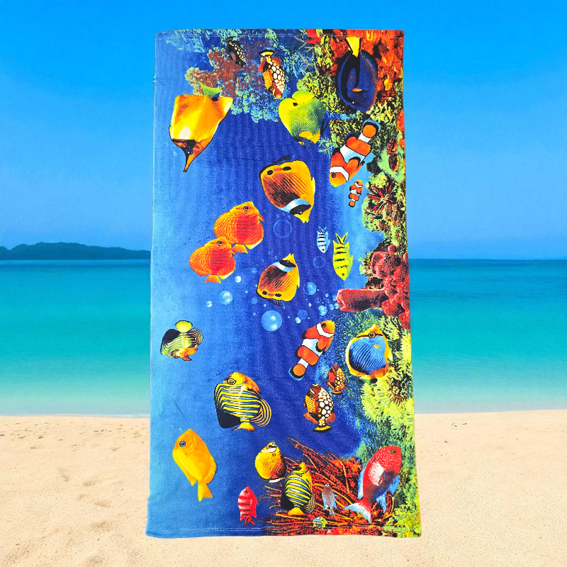 New Under-The-Sea Microfiber Beach Towels 70x140cm