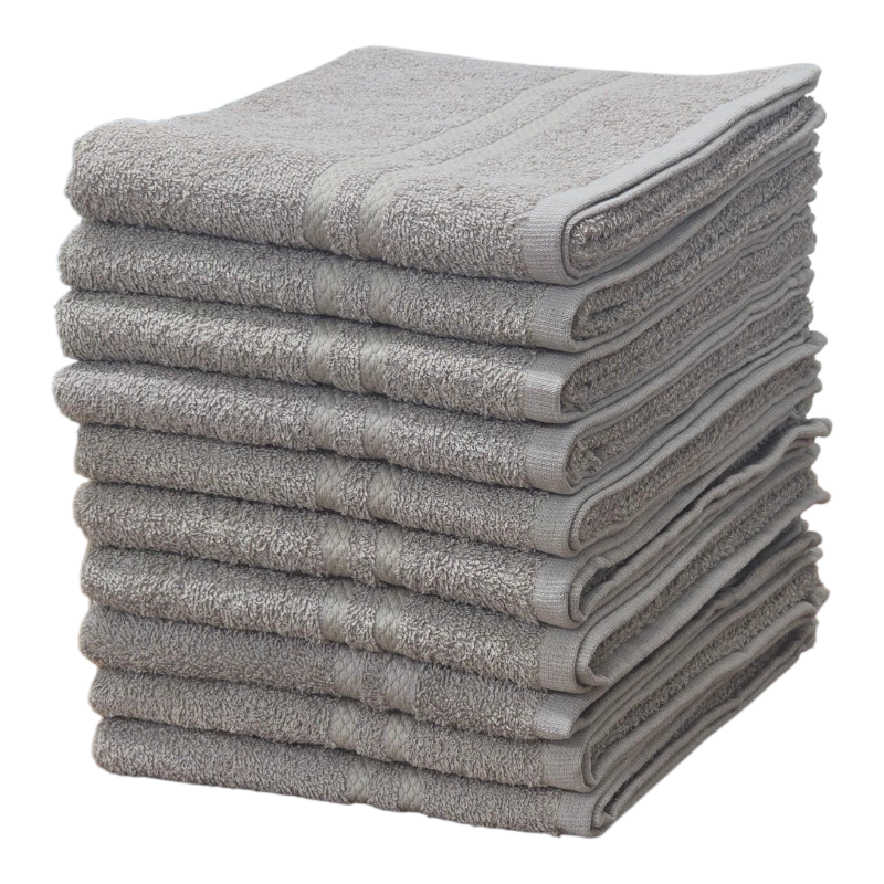 Hospitality: Bundle of 10 Nortex Hand Towels Pebble