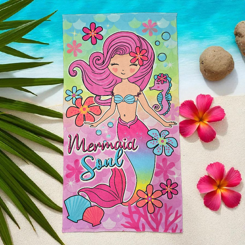 Mermaid Beach Towel - Official Licensed Merch