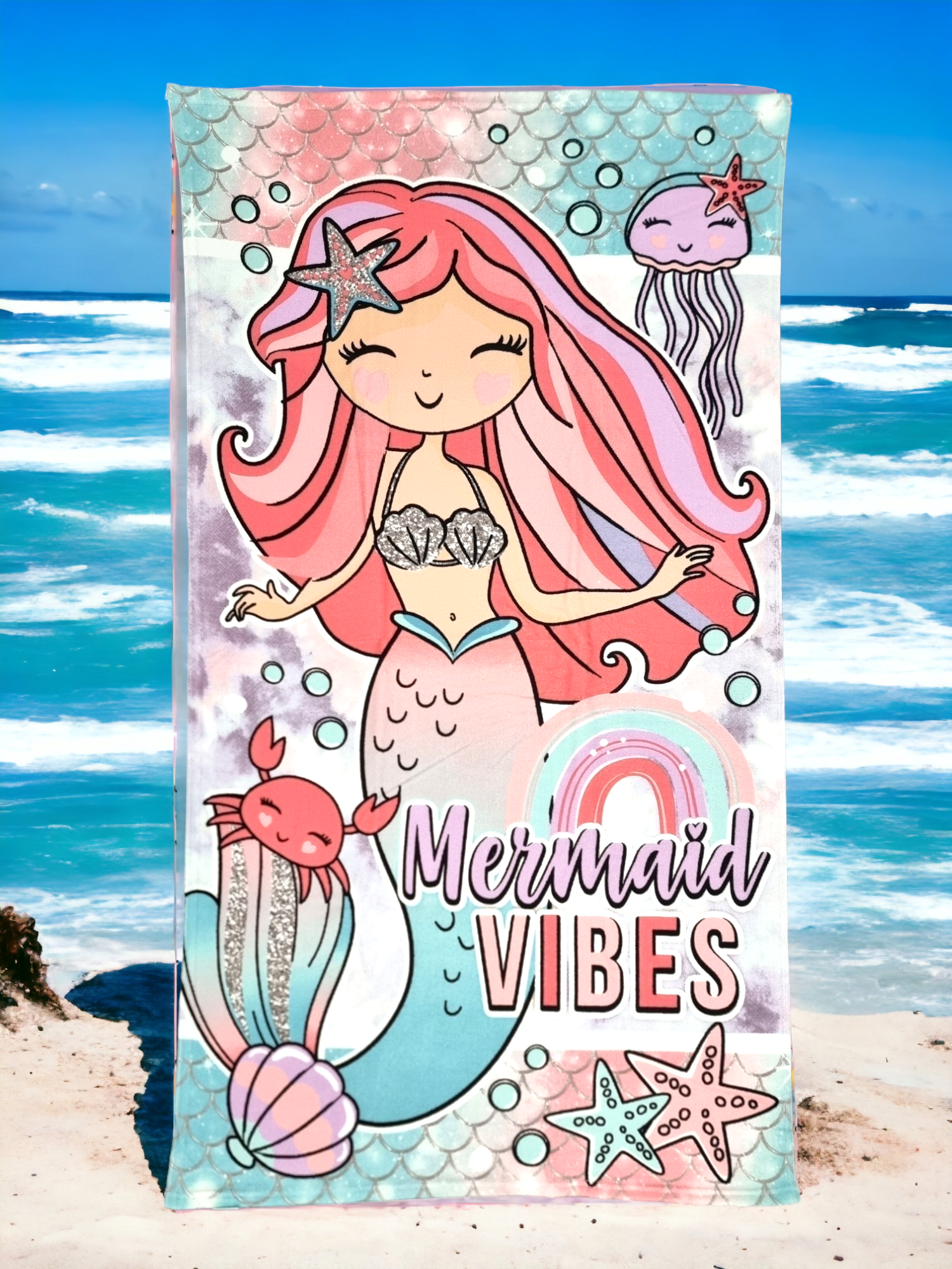 Kids Character  beach Towels