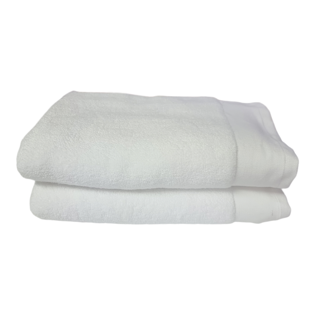 Set of 2 Luxury Thick Micro Cotton Bath Towels