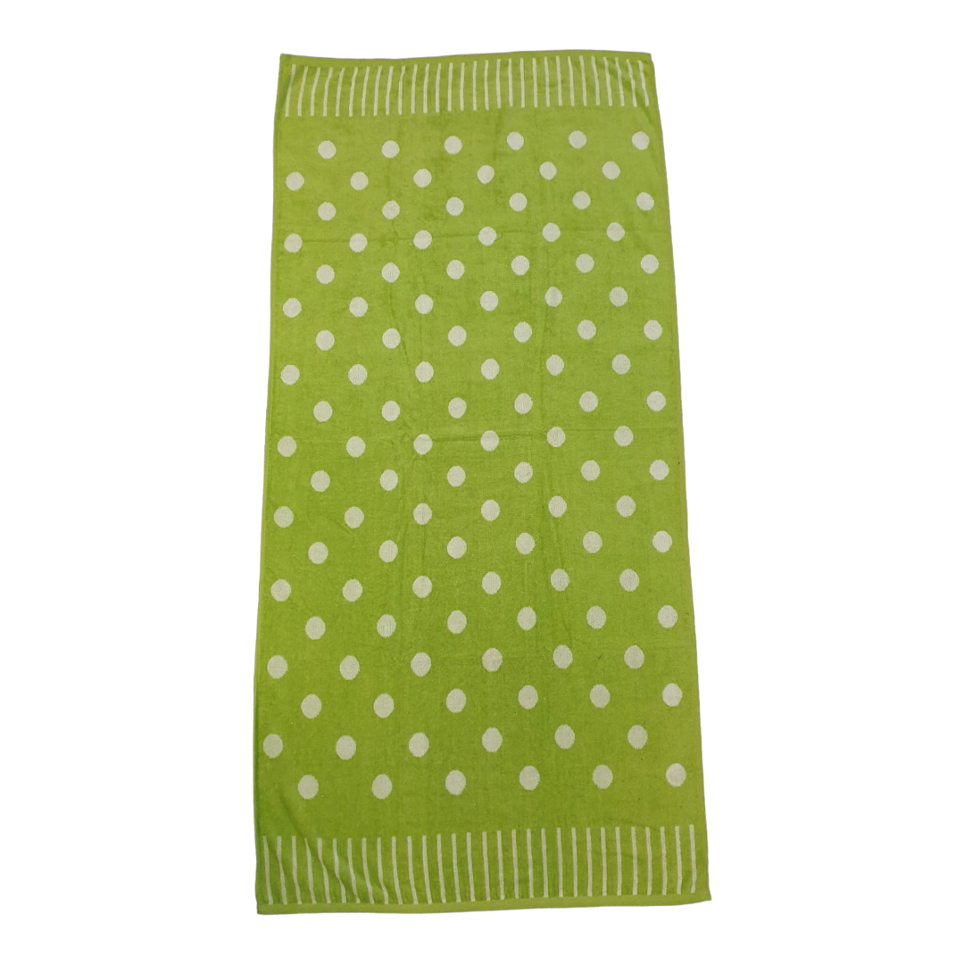 Velour Polka Dot Beach Towels