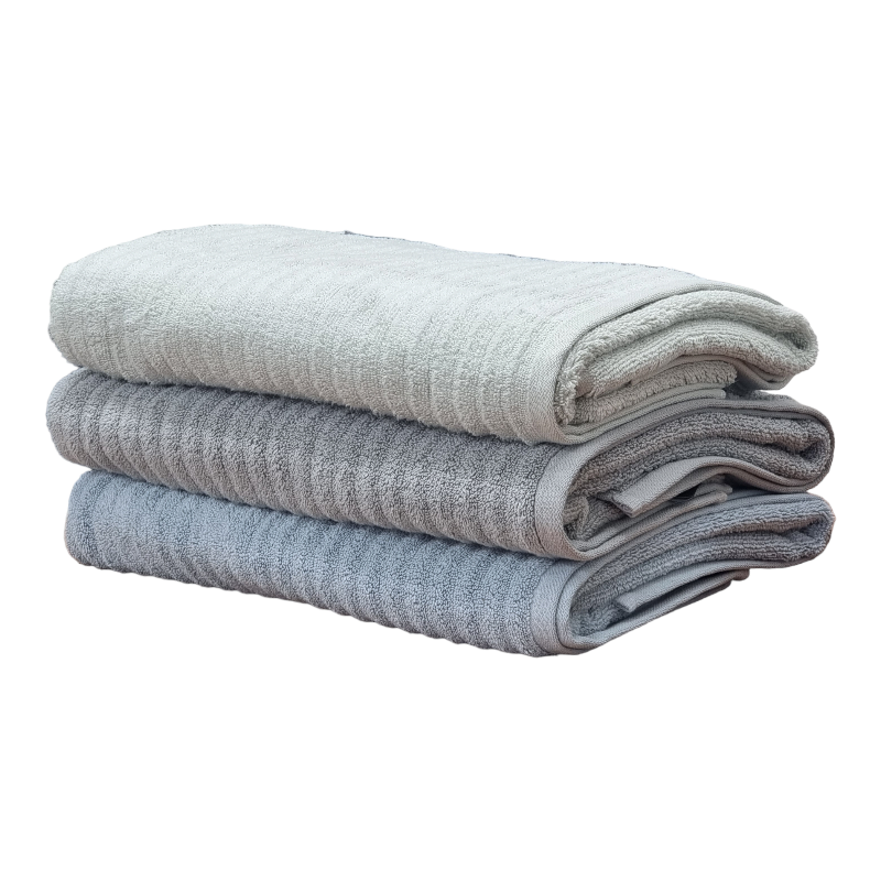 MicroCotton Expression Hand & Washcloth Towels 4-Pack- Blue