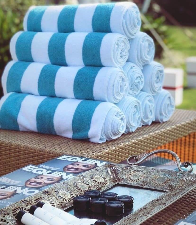 Glodina Hotel Broad Stripe Pool Towel