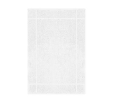 White Imperfect Hotel Snag Free Bath Mat